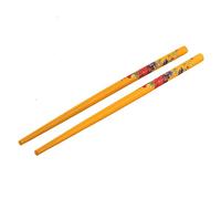 Ruilogod Paire d'épingles à cheveux traditionnelles chinoises en bois Orange (id:d2 b1d f0 973 729