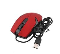 Ruilogod PC Portable Portable 3 Boutons 800dpi LED Souris Filaire Optique USB Gaming Red