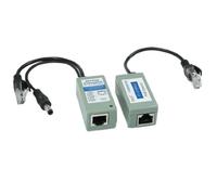 Ruilogod Power Over Ethernet Passive POE RJ45 Injector Splitter Jeu de câbles