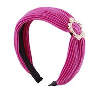 Ruilogod Serre-tête en nylon pour fille - Motif floral - Magenta - 58 59 C 28 67 B