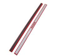 Ruilogod Tableau blanc School Tableau blanc 12 "Bandes magnétiques longues Touche de fichier fixe rouge 2 pcs