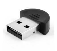 Ruilogod Ton Argent Noir Semi-Cercle Design USB 2.0 Bluetooth V2.0 Dongle