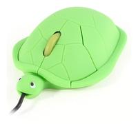 Ruilogod Tortoise Forme USB2.0 Mouse de Souris Optique de Roue de défilement 3D Vert pour PC