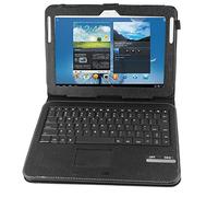 Ruilogod TouchPad Folio Bluetooth Bluetooth Case pour Tab N8000 N8010