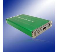 Ruilogod USB 2.0 Vert 2.5" SATA HDD Boîtier Externe Disque Dur Box Case