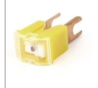 Ruilogod Véhicule de voiture 60a Fusible mâle jaune souffle
