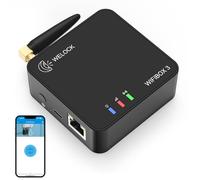 RUILON WIFIBOX pour serrure connectee porte entree, Passerelle pour cylindre electronique commande à distance, Smart lock gateway, Connexion à alexa pour la commande vocale
