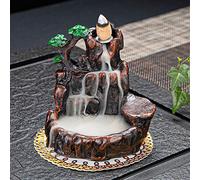 Ruilonghai Porte-encens, Fontaine D'encens, Brûleur D'encens Dragon, Brûleur D'encens À Refoulement River Mountain Porte-encens CascaFumée Brûleur D'encens pour La La Maison