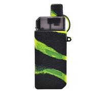 RUILUL Coque de protection en silicone pour Voopoo Navi Pod 40 W - Noir et vert