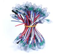 Ruimeimei 50 pcs DC 5 V WS2811 RGB pleine Couleur pixels numérique adressable LED Cordes étanches pour publicité extérieure