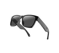 RUIMEN Lunettes de Soleil Connectée Bluetooth Intelligente Audio Homme Femme Ecouteur sans Fil Smart Glasses pour Android iOS Musique Telephone Sport Velo Anti UV Assistant Vocal Etanche IPX4