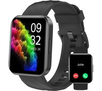 Ruimen Montre Connectée Homme Femme 100+ Modes Sportifs Appel Bluetooth Notifications De Messages Cadran De Montre Personnalisé Cardiofrequencemetree Oxymètre (Spo2) Suivi Sommeil Pour Android Ios