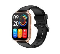 RUIMEN Montre Connectée Homme Femme avec Appel Bluetooth Smartwatch avec Podometre Cardiofrequencemetre Oxymetre Montre Sport pour iPhone Android Etanche IP68 Notification Chronometre Meteo