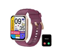 RUIMEN Montre Femme Connectée Montre Connectée avec Appel Montre Sport Smartwatch Trackers d'Activité Etanche avec Podometre Saturation Oxygène Fréquence Cardiaque Cycle Ovulation Chronometre Violet