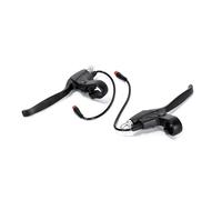 Ruimou 1 paire de poignées de frein gauche droite pour scooter électrique avec connecteur étanche à 2 broches compatible avec la plupart des vélos