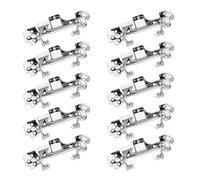 Ruimou 10pcs film conducteur de membrane de contrôleur flexible, tampons de réparation de clavier de poignée, compatible avec le contrôleur ps5 bdm-030 V3 dualsense