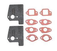 Ruimou Lot de 10 joints de carburateur pour tondeuse à gazon Honda GCV135, GCV160, GCV190 moteurs HRB425C, HRB475C, HRB476C, HRB536C (16221883800)