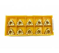 Ruimou Lot de 10 lames de tournage indexables en carbure de tungstène AG60 CNC 16IR