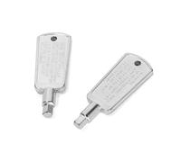 Ruimou Lot de 2 clés de porte de congélateur 5304485424 - Remplace AP5331004, 2211112, AH3506557, EA3506557, PS3506557 - Compatible avec Frigidaire