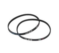 Ruimou Lot de 2 courroies d'entraînement en caoutchouc pour tondeuse Bosch Rotak 32 Elan 32, Concorde 32 450-5 m (circonférence 450 mm, pas 5 mm, largeur 8,5 mm)
