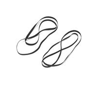 Ruimou Lot de 2 courroies d'entraînement pour tourne-disque (environ 600 mm de circonférence, 5 mm de largeur) pour réparation, remplacement et entretien de la plupart des types de courroies