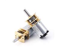 Ruimou moto-réducteur ga12-n20 6v 100rpm mini moteur réducteur avec engrenage en métal pour modèle de voiture robot DIY moteur de voiture jouet (2pcs)