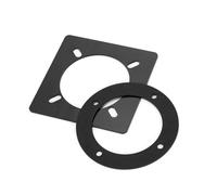 Ruimou Plaque de Montage de renforcement de la Pompe à Huile de Direction hydraulique avec rondelle d'étanchéité Compatible avec Seastar Compatible avec Baystar Compatible avec Ultraflex