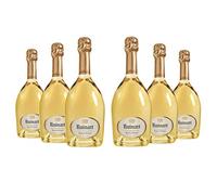 Ruinart Lot 6 bouteilles Champagne - Blanc de Blancs - Livraison offerte - 6x75cl