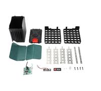 RUINBNC 10/15 / 20/30 / 5 Cell 18650 Battery Shell Charging Protective Circuit Board Box for Grinder Electric Drill Garden Tool Battery Case