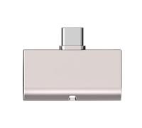 RUINBNC Amplificateur de casque portable de type C à 4,4 mm/3,5 mm avec construction en métal pour les voyages et le plaisir du son quotidien