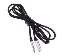 RUINBNC Câble d'extension en nylon pour casque stéréo 3,5 mm 1,2 m | Rallonge de câble en nylon tressé pour casque de jeu, téléphones, haut-parleurs, voiture, smartphone