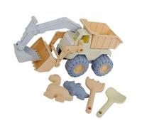 RUINBNC Kids Beach Play Items Tools Set Easy to Carry Sand Tools with Bucket Shovel and Mold Dolls Set Sand Play Colorful Toy