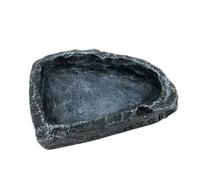 RUINBNC Mangeoire à eau pour reptiles pour amphibiens - Empêche les déversements et les dégâts des enclos et des habitats naturels - Gamelle d'eau pour animaux domestiques
