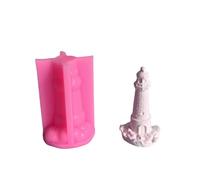 RUINBNC Moules en forme de phare 3D pour fabrication de résine époxy, moulages en silicone, plâtres en résine époxy