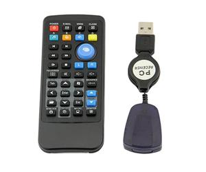 RUINBNC Télécommande pour ordinateur portable - Contrôleur central - Récepteur USB - Contrôleur Plug and Play