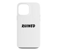 Ruiné Triste jeté pour la Fin d'un Couple Coque pour iPhone 13 Pro Max