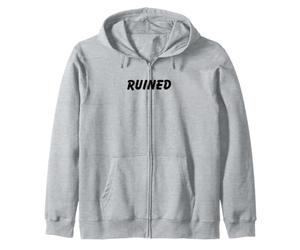 Ruiné Triste jeté pour la Fin d'un Couple Sweat à Capuche