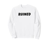 Ruiné Triste jeté pour la Fin d'un Couple Sweatshirt