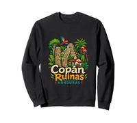 Ruines Copan dessinées à la Main Honduras Voyage Landmark Cadeau Sweatshirt