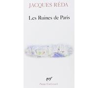 Ruines de Paris (Poesie/Gallimard) (French Edition) by Jacques Reda (1993-03-01)