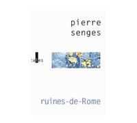 Ruines-de-Rome - Pierre Senges - Verticales - broché - Roman