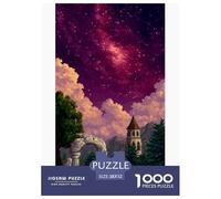 Ruines en Pixel Art Puzzle 1000 Pièces 52x38cm/1000pcs, - Jeux Éducatifs & Relaxants, Créatifs & Décoratifs, Cadeau pour Tous Les Âges