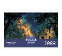 Ruines étoilées Puzzles 1000 Pièces Jeu De Défi Jouet Adultes Et Plus De 12 Ans Puzzles Créatifs Plaisir De Famille Plaisir Créatif Cadeau Décoration Maison 52x38cm/1000pcs