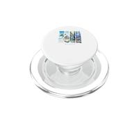 Ruines mayas, cenotes et Tortues - Vacances Mexique PopSockets PopGrip pour MagSafe