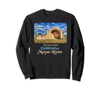 Ruines mayas du Yucatan Chapelle du XVIe siècle Dzibilchaltun Sweatshirt