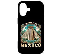 Ruines mayas et Temple de Kukulcan Aztec Mexican Vacation Coque pour iPhone 17