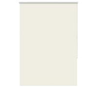 RuiNingRN Store enrouleur occultant, blanc crème, 110 x 175 cm, largeur du tissu 105,7 cm, avec connecteur de chaîne, supports de serrage, brise-vue, protection solaire, régulation de la chaleur