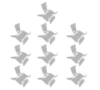 Ruiogoe Lot de 10 supports d'affichage en cristal acrylique