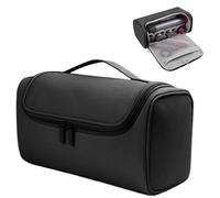 Ruioomeep Sac de voyage pour Dyson Airwrap Styler et Shark, sac de rangement portable pour Dyson Supersonic et accessoires, sac de transport avec crochet pour outils de modelage et accessoires, Noir