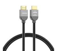 RUIPRO 8K Câble HDMI 2.1 Certifié 2M Ultra HD High Speed 48Gbps 8K@60Hz 4K@120Hz Dynamic HDR eARC HDCP 2.2/2.3 Compatible avec Lecteur Blu-ray Projecteur HDTV Home Cinéma TV Box Jeux